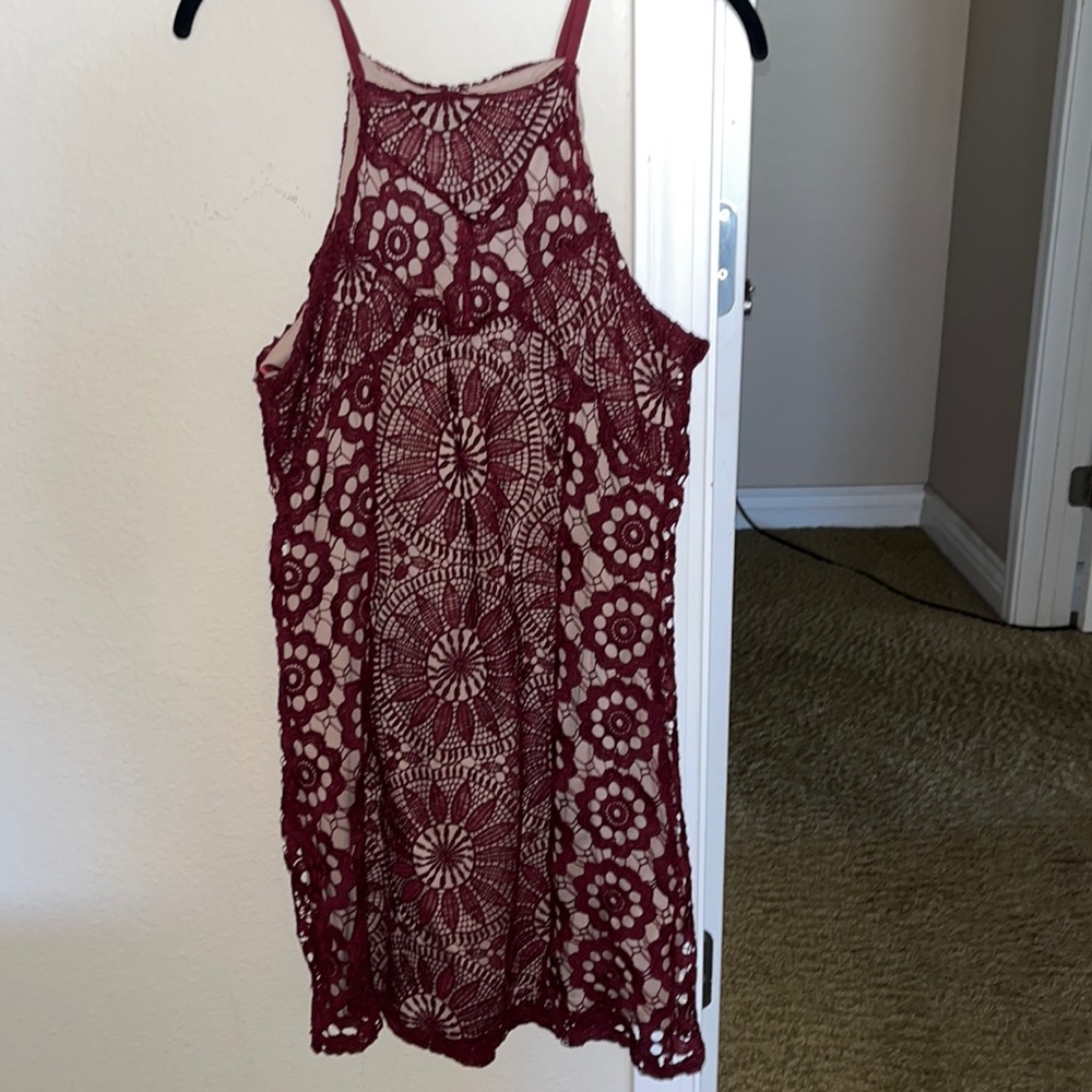 Red Lace Francescas Dress